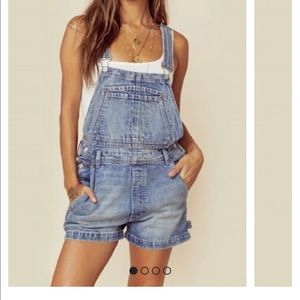 Overall shorts